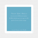 Remerciements mariage Traditionnel couleur