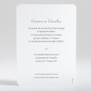 Faire-part de mariage Botanic gold chic