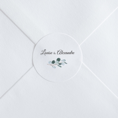 Stickers pour enveloppes mariage