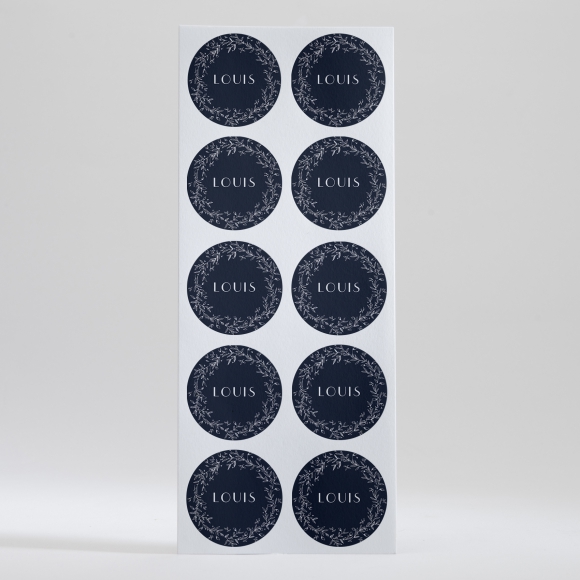 Stickers naissance Couronne
