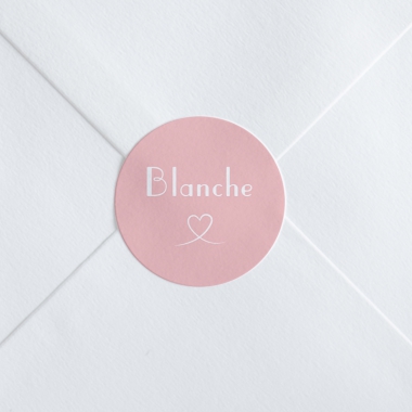 Stickers naissance Joli cœur