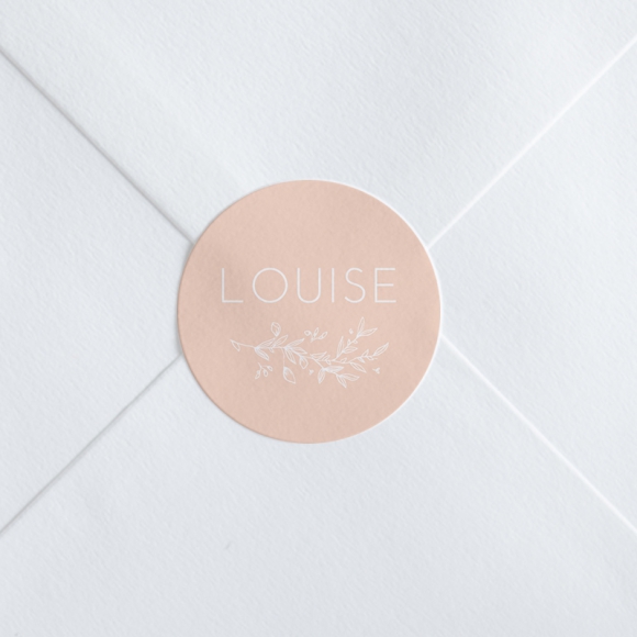 Stickers naissance Jolie branche