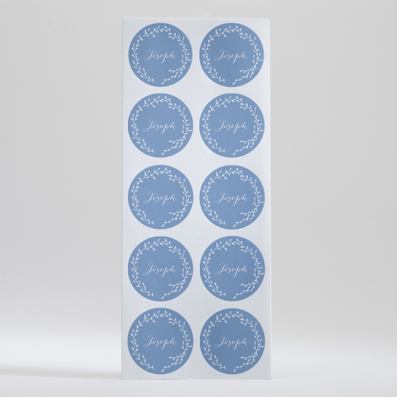 Stickers baptême Couronne
