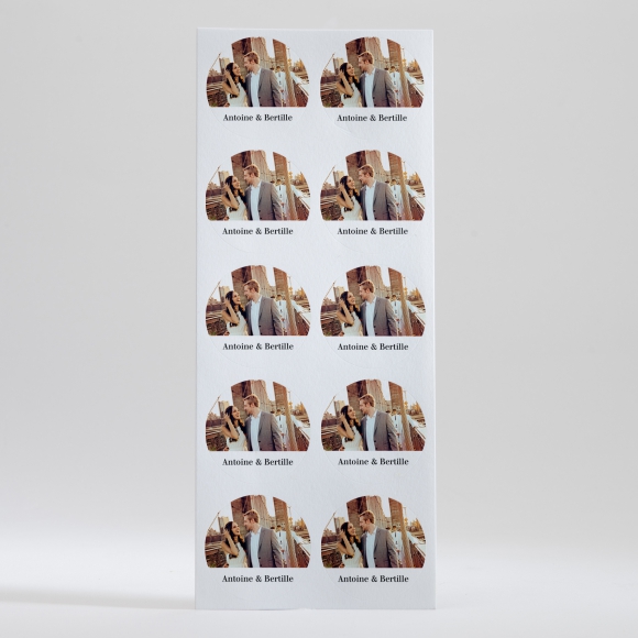 Stickers mariage Portrait