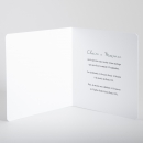 Faire-part de mariage Feuille d'or chic