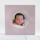 Faire-part de naissance Douce tresse photo