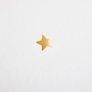 Carte de voeux Jolie étoile dorée