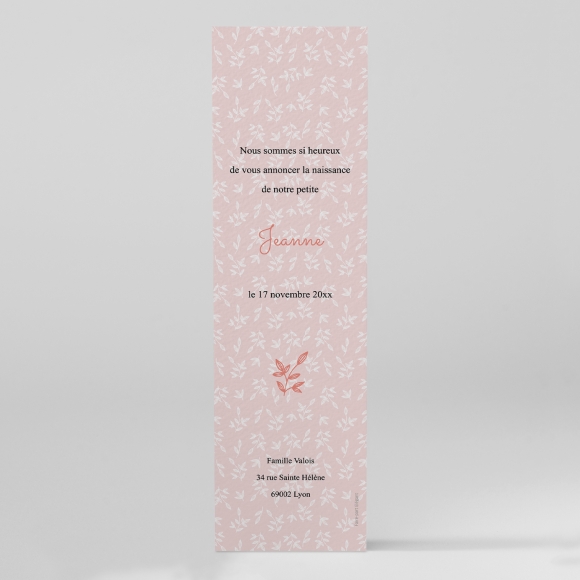 Faire-part de naissance Diapos