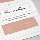 Faire-part de mariage Raffinement