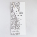 Faire-part de mariage Oiseau de paradis