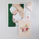 Faire-part de naissance Initiale Fille