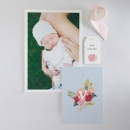 Faire-part de naissance Initiale Fille