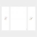 Faire-part de mariage Traditionnel triptyque