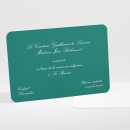 Carton d'invitation mariage Traditionnel rectangle