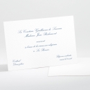 Carton d'invitation mariage Tradi rectangle couleur