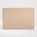 Carton d'invitation mariage Kraft classique
