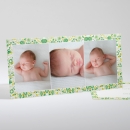 Faire-part de naissance Liberty trois photos