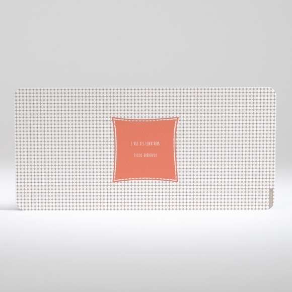 Faire-part de naissance Pois modernes
