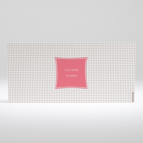 Faire-part de naissance Pois modernes