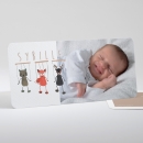 Faire-part de naissance Trio de marionnettes