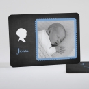 Faire-part de naissance Ardoise petit biscuit