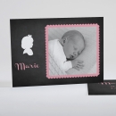 Faire-part de naissance Ardoise petit biscuit