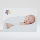 Faire-part de naissance Etoiles tendance