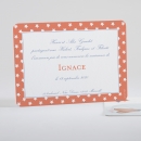 Faire-part de naissance Etoiles tendance