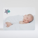 Faire-part de naissance Etoiles tendance