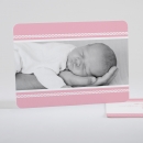 Faire-part de naissance Chaîne raffinée