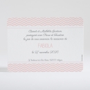 Faire-part de naissance Rayures zigzag chic