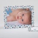 Faire-part de naissance Lovely papillon liberty