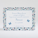 Faire-part de naissance Lovely papillon liberty