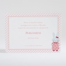 Faire-part de naissance Petit lapin