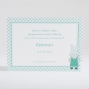 Faire-part de naissance Petit lapin