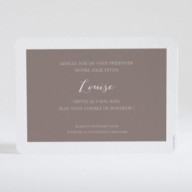 Faire-part de naissance Cigogne chic