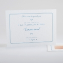 Faire-part de naissance Sobre double cadre