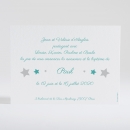 Faire-part de naissance Etoiles chic