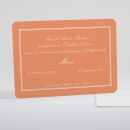 Faire-part de naissance Texte encadré classique