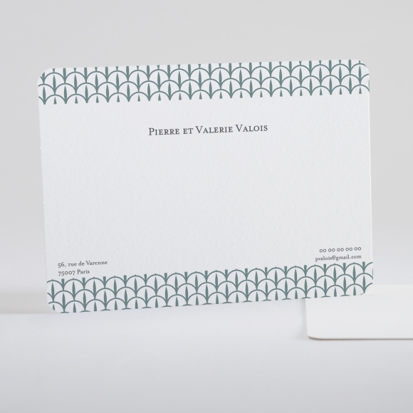 Carte de correspondance Elégance