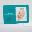 Remerciements naissance Symboles de joie Fille