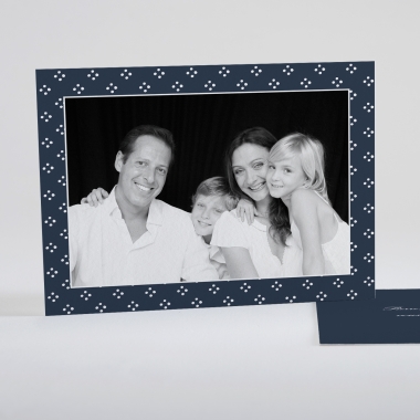 Carte de voeux Doux motif 1 photo