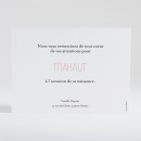 Remerciements naissance Multitude