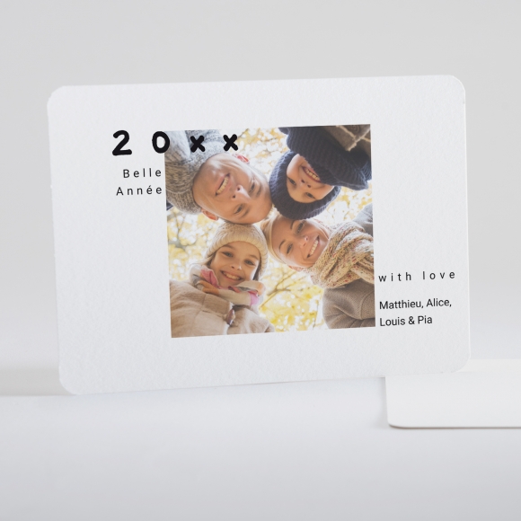 Carte de voeux Album famille