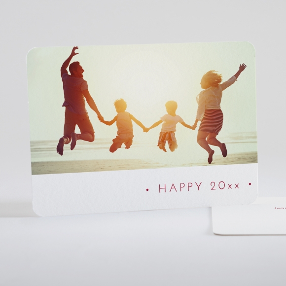 Carte de voeux Happy family