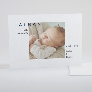 Faire-part de naissance Album