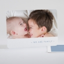 Faire-part de naissance We are family