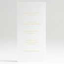 Menu mariage Tradi rectangle couleur