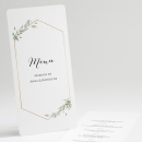 Menu mariage Romance