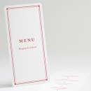 Menu mariage Contemporain